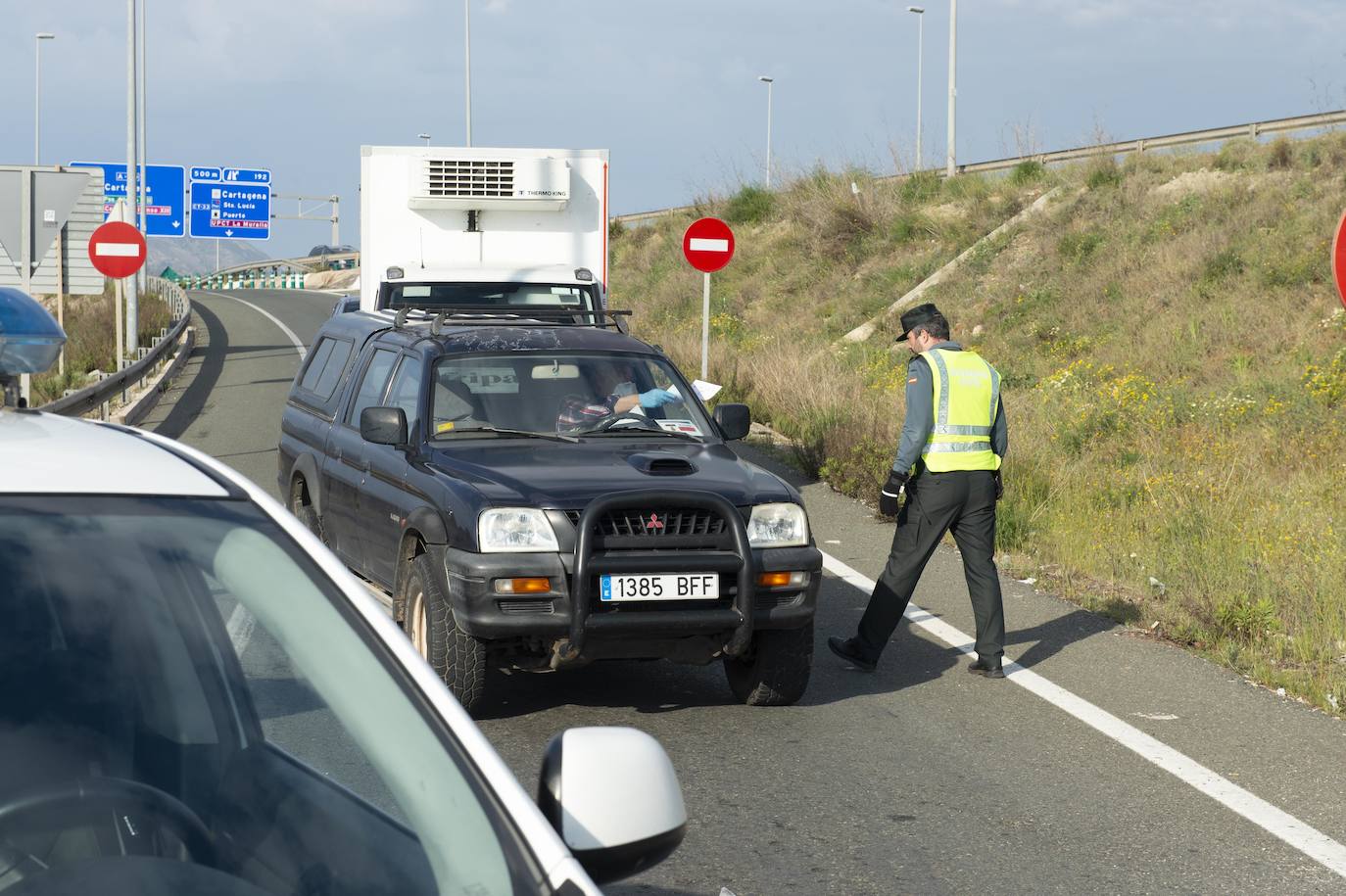 Fotos: Cartagena se queda parada y vacía