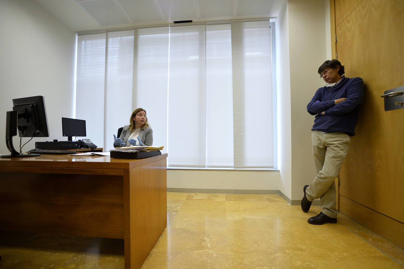 Fotos: Los juzgados de guardia de Murcia mantienen su actividad