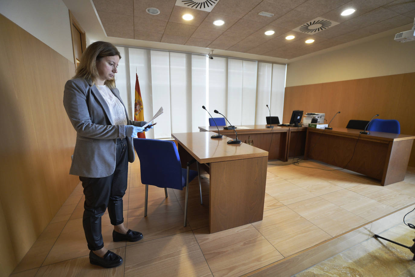 Fotos: Los juzgados de guardia de Murcia mantienen su actividad