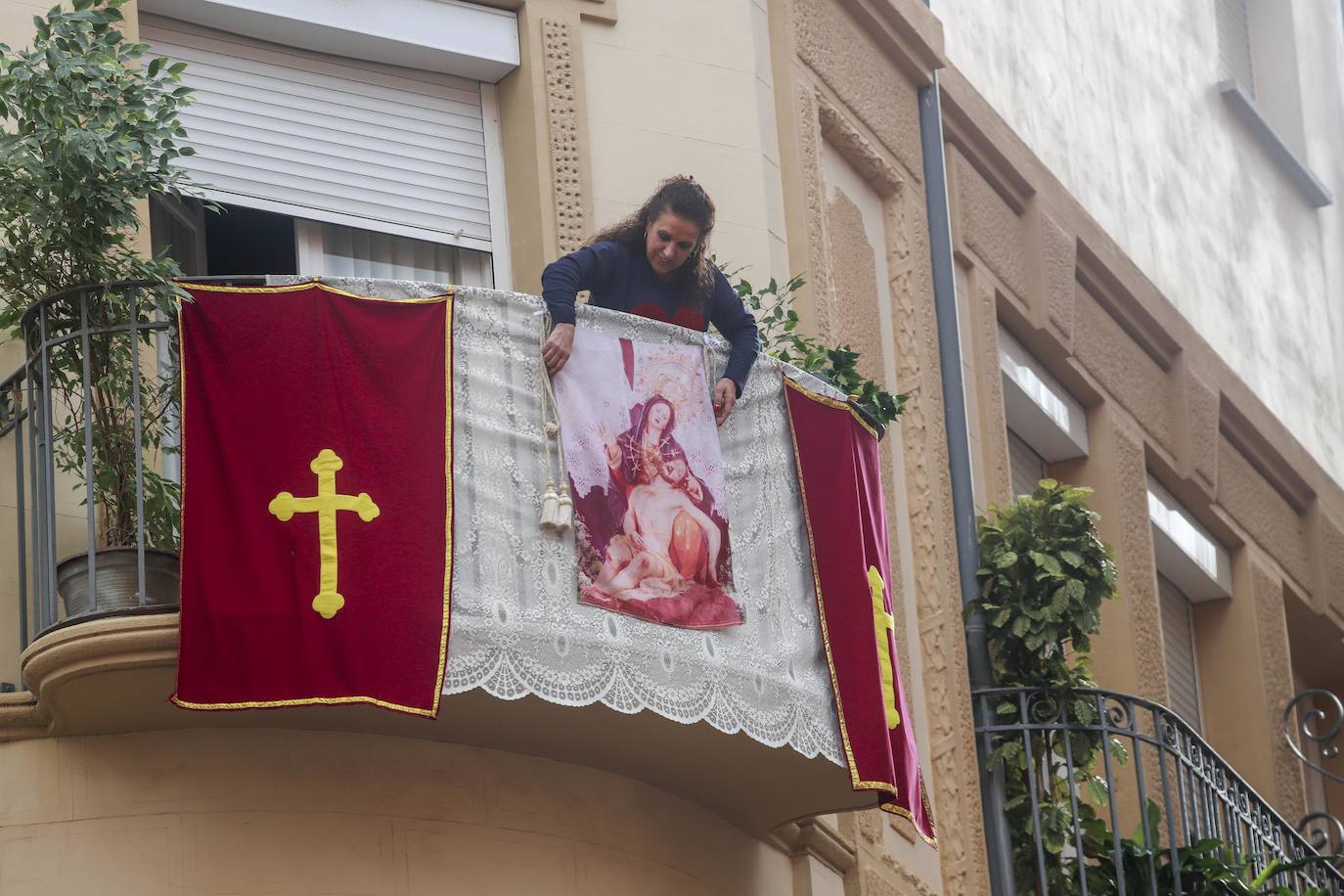 Fotos: El Socorro abre en Cartagena una Semana Santa atípica