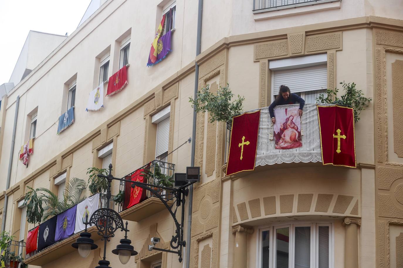 Fotos: El Socorro abre en Cartagena una Semana Santa atípica