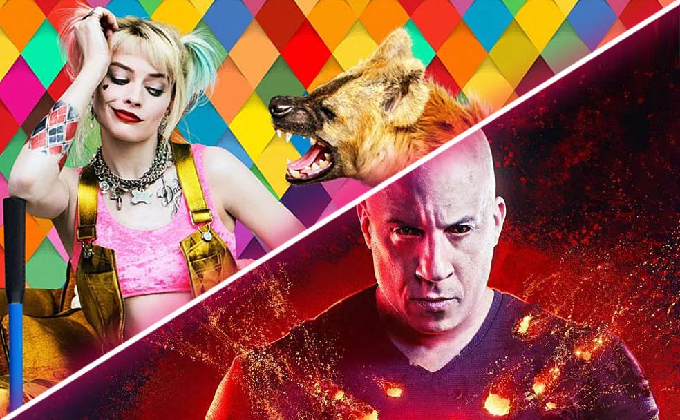 'Aves de presa' y 'Bloodshot'.