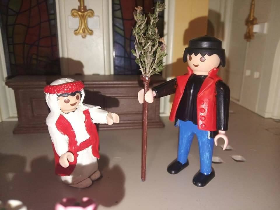 Fotos: Recrean las procesiones de Semana Santa de Cartagena con Playmobil