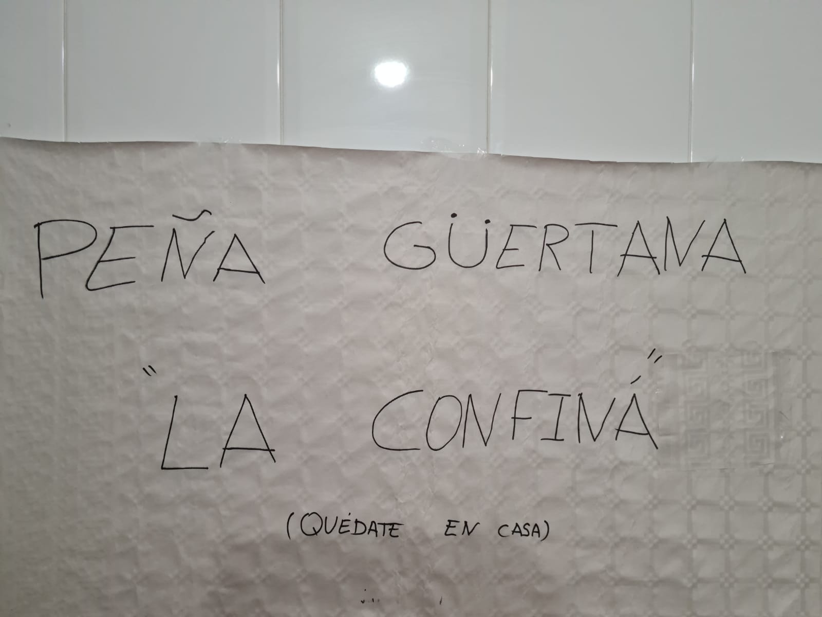 La barraca La Confuiná, esta vez en casa.