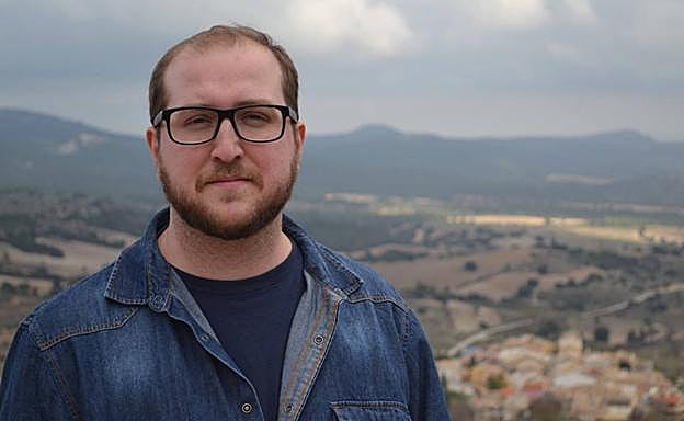 El periodista y escritor Antonio Fernández Jiménez, en Inazares.