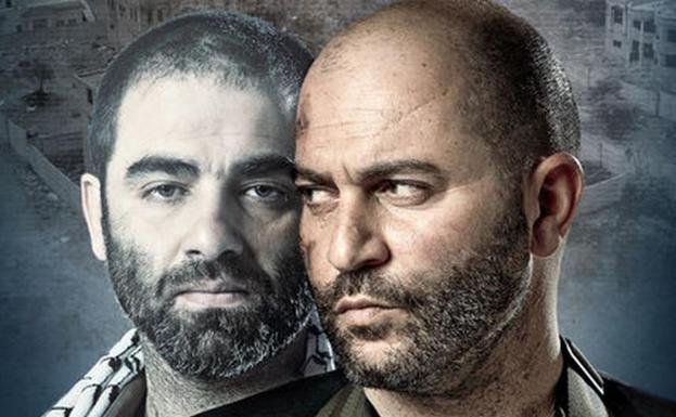 Detalle del cartel de 'Fauda'.