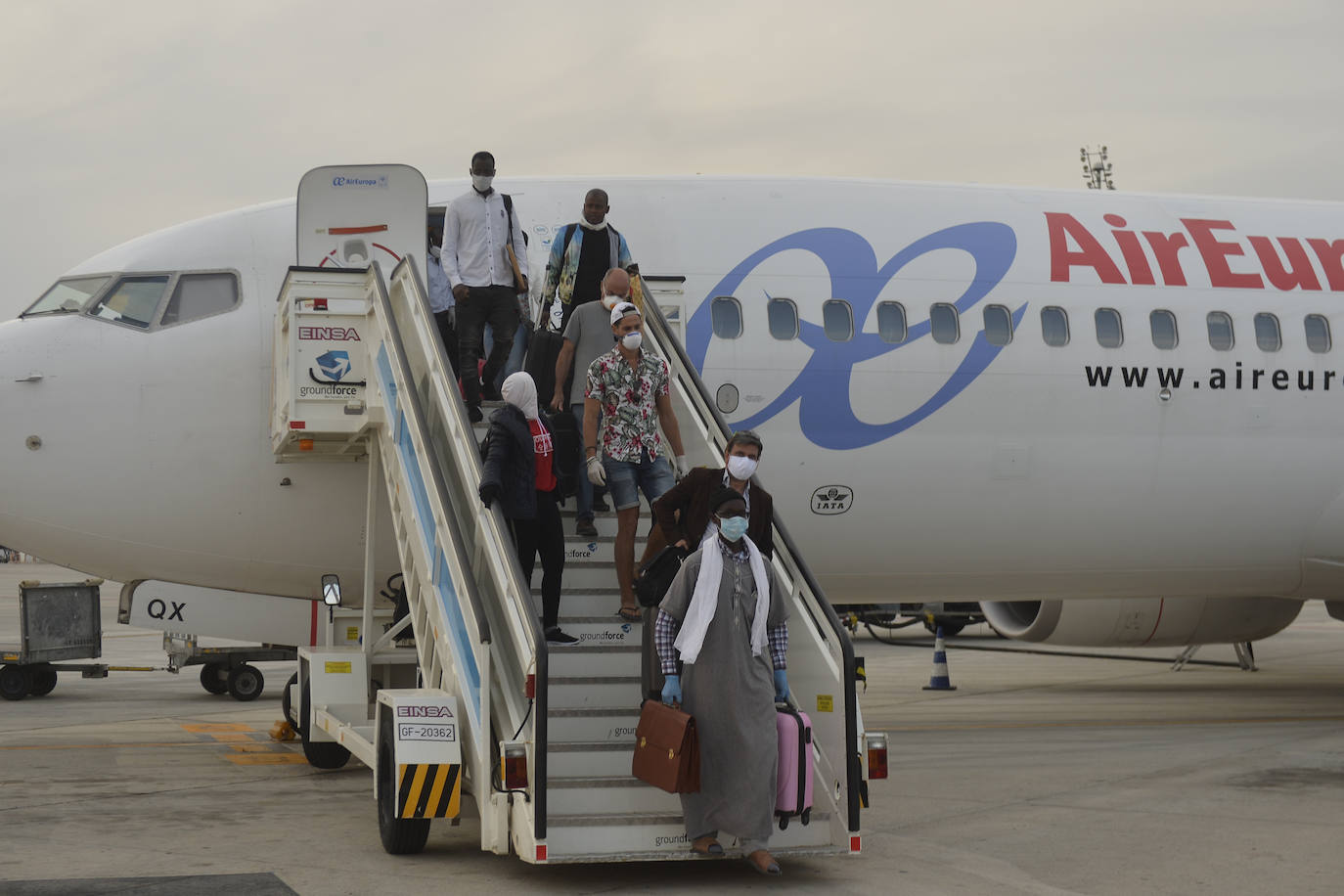 Fotos: La cuarentena, mejor en casa que en Senegal