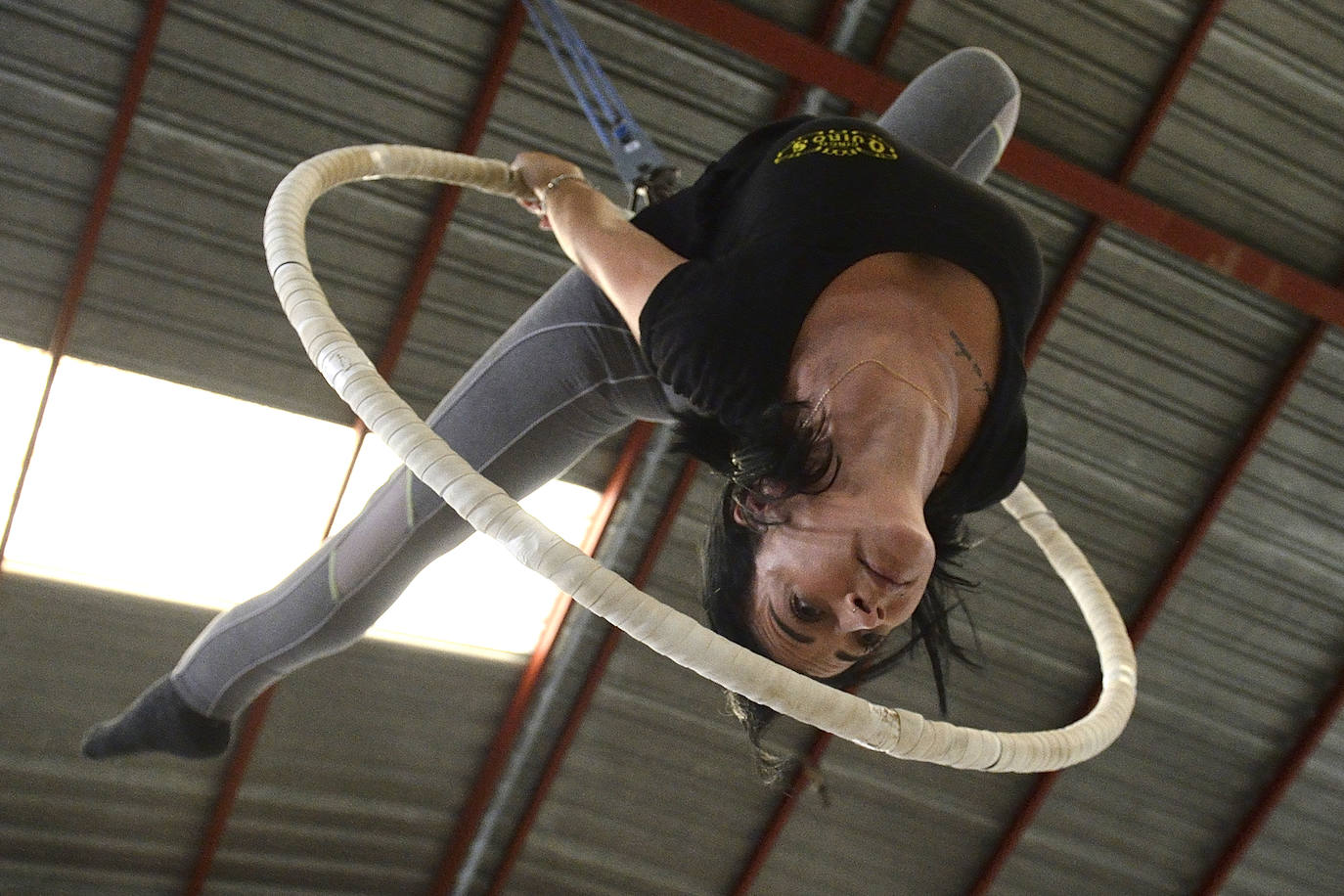 Fotos: Malabaristas y payasos en cuarentena