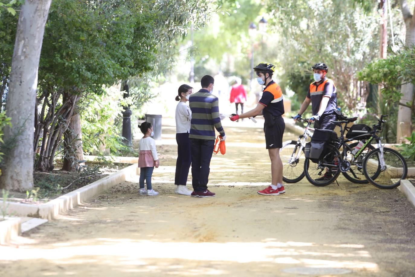 Fotos: Los niños vuelven a pasear por las calles de la Región