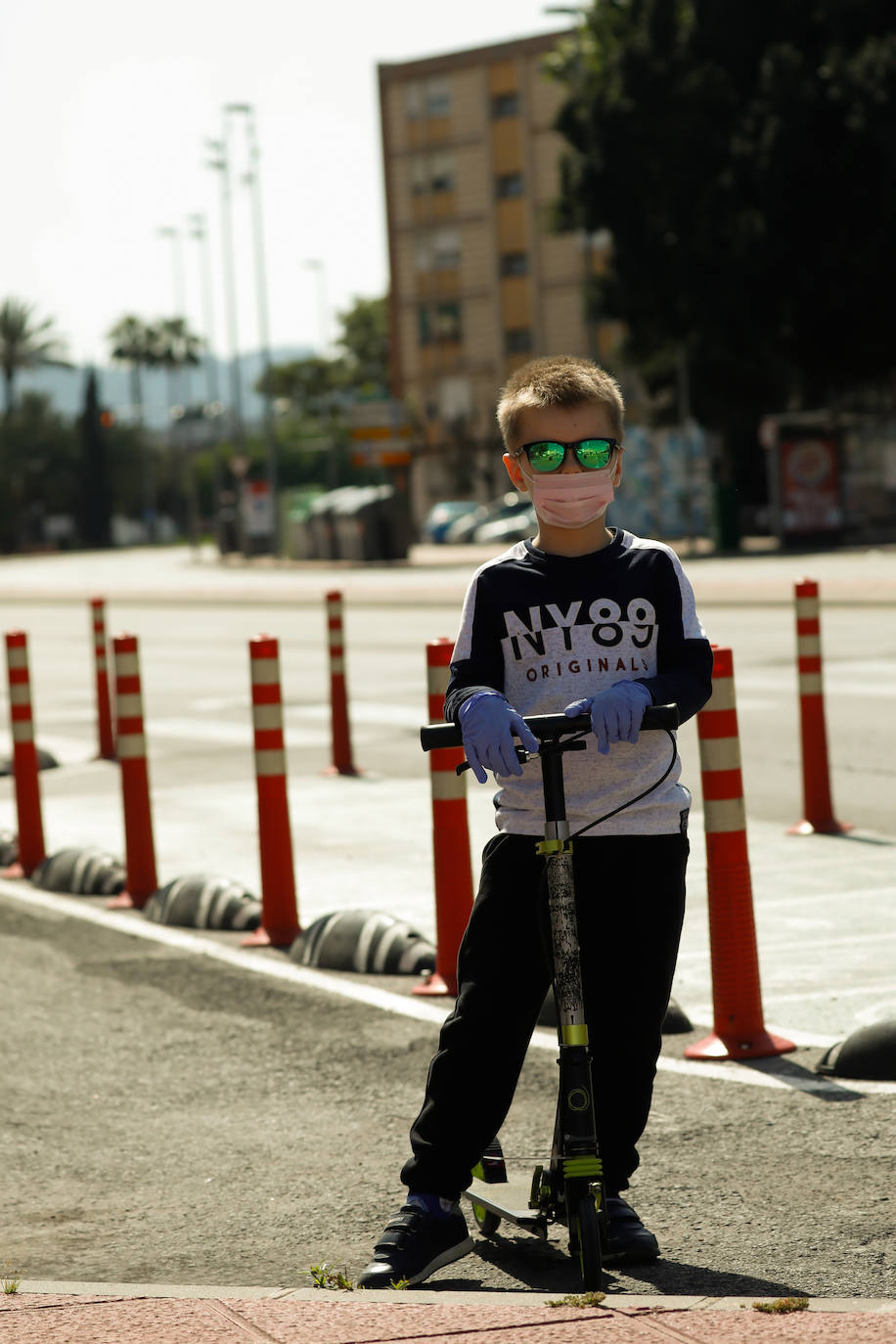 Fotos: Los niños vuelven a pasear por las calles de la Región