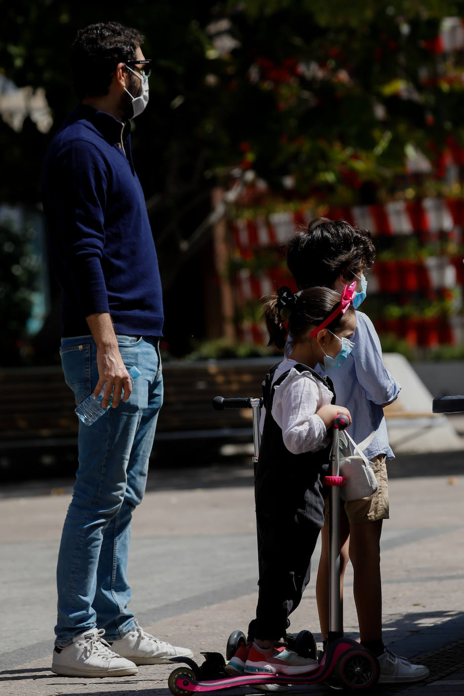 Fotos: Los niños vuelven a pasear por las calles de la Región