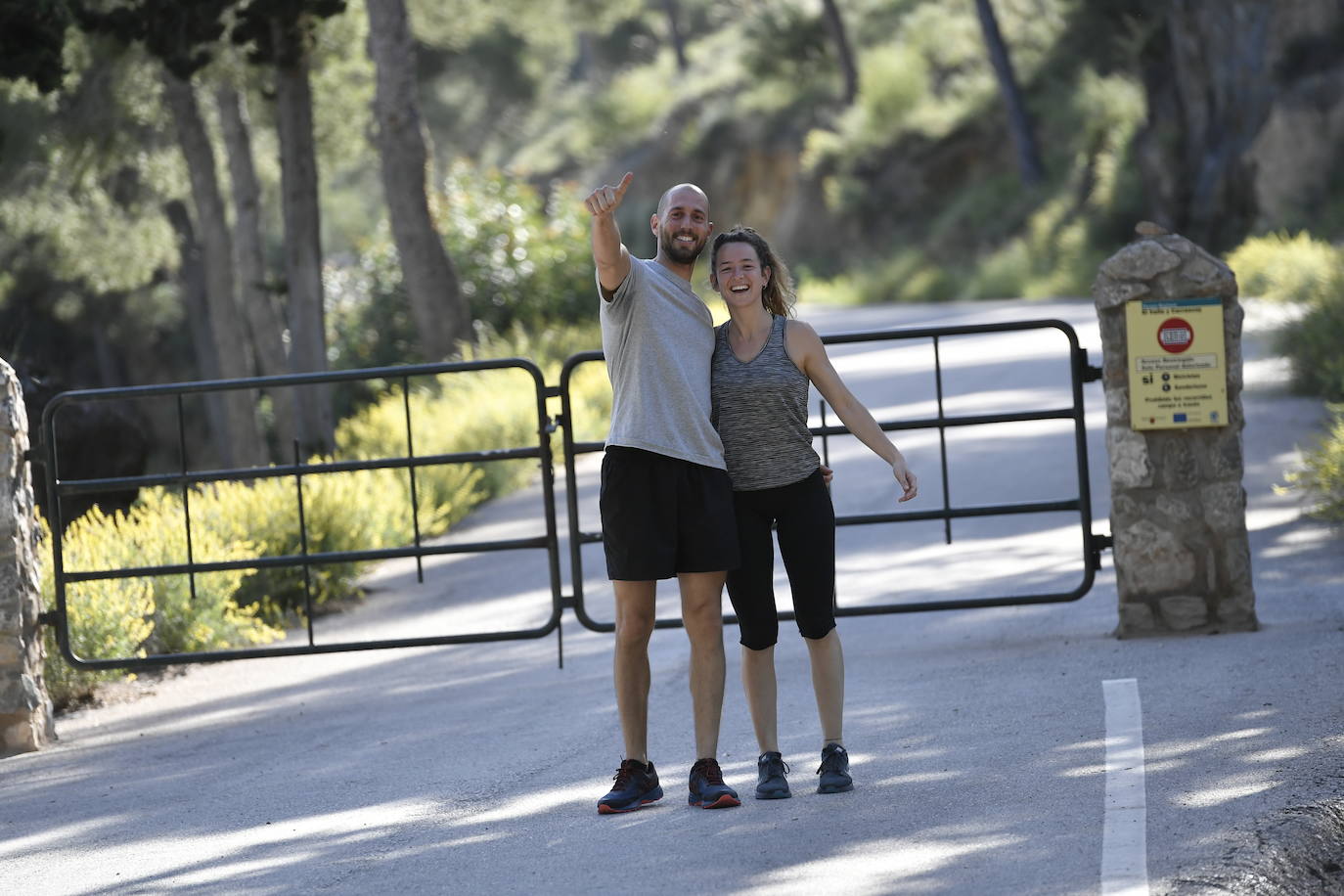 Fotos: Los murcianos salen a pasear y hacer deporte tras más de un mes de confinamiento