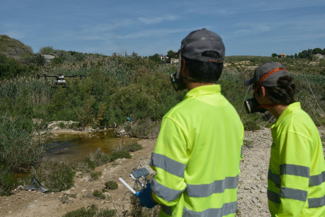 Fotos: Fumigar a vista de pájaro