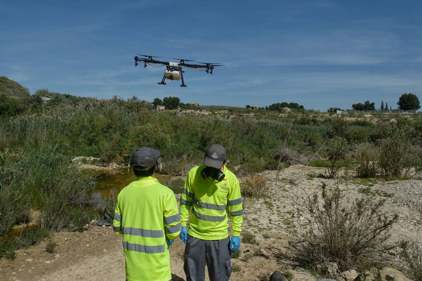 Fotos: Fumigar a vista de pájaro