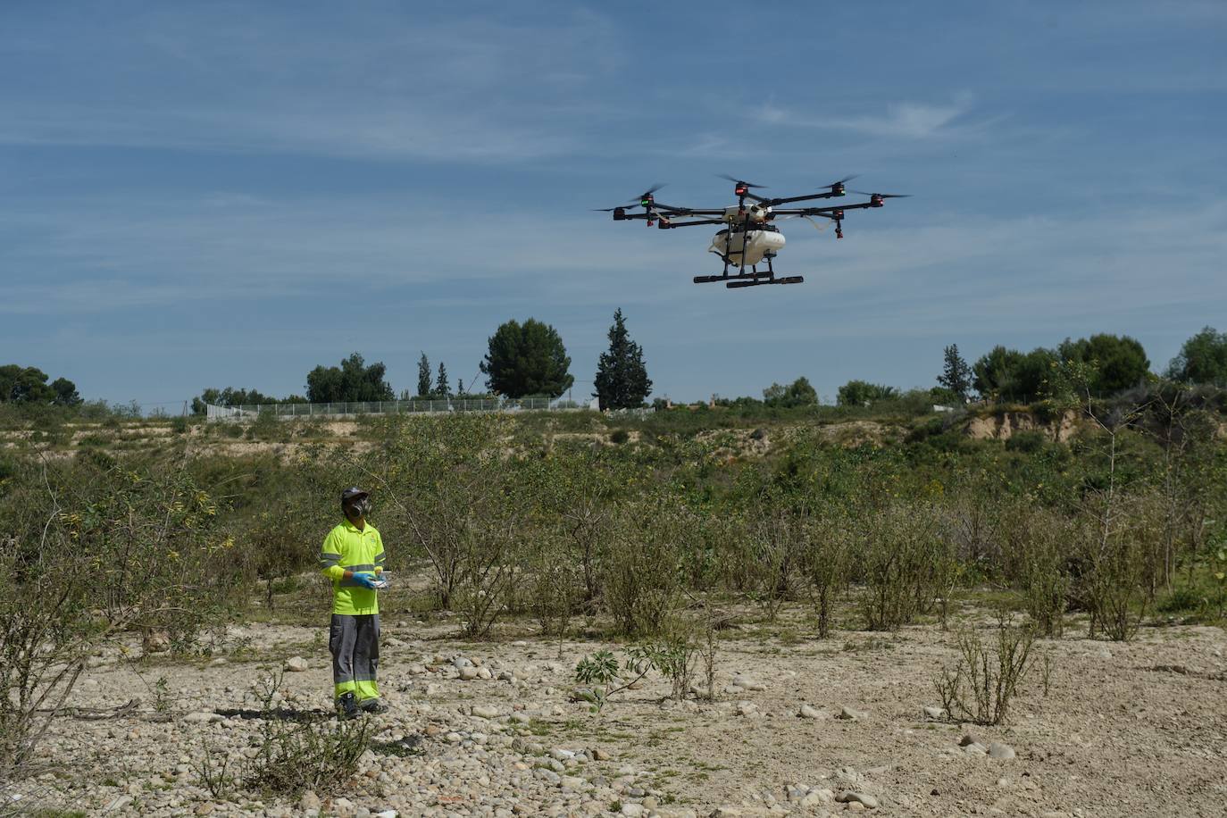 Fotos: Fumigar a vista de pájaro