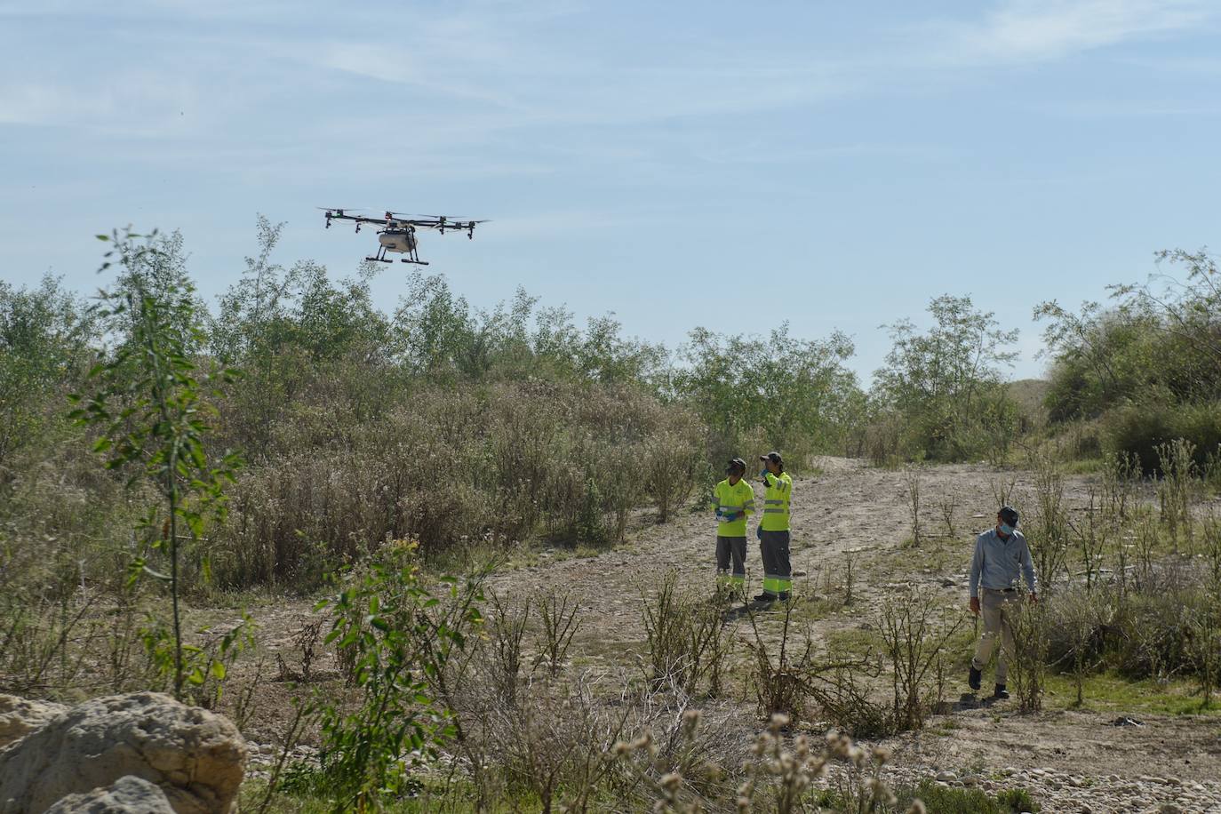 Fotos: Fumigar a vista de pájaro