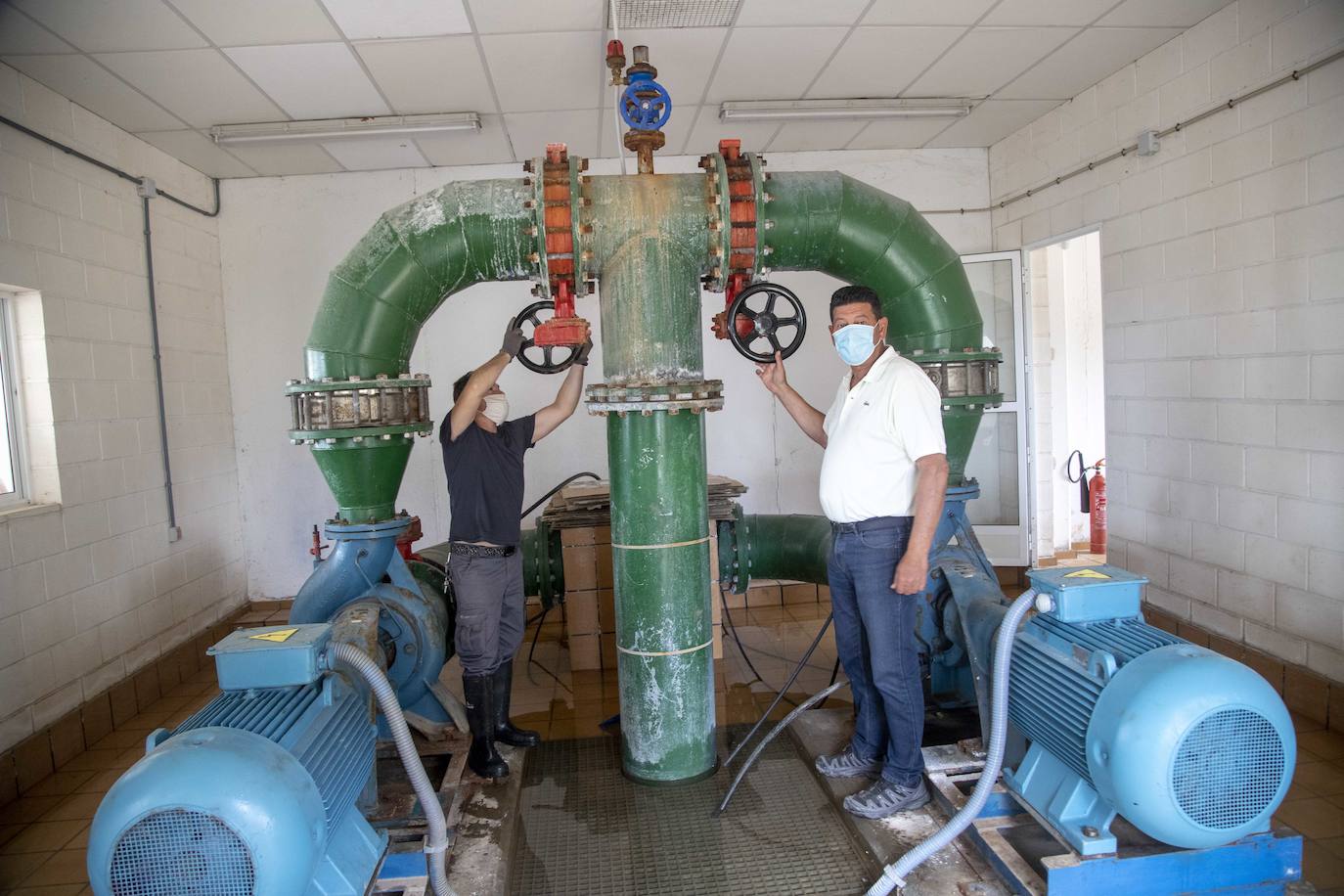 Fotos: La CHS da el primer paso para blindar el acuífero del Mar Menor