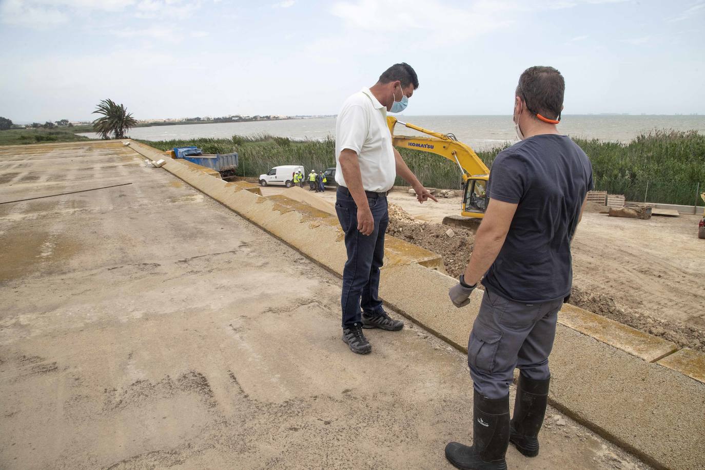 Fotos: La CHS da el primer paso para blindar el acuífero del Mar Menor