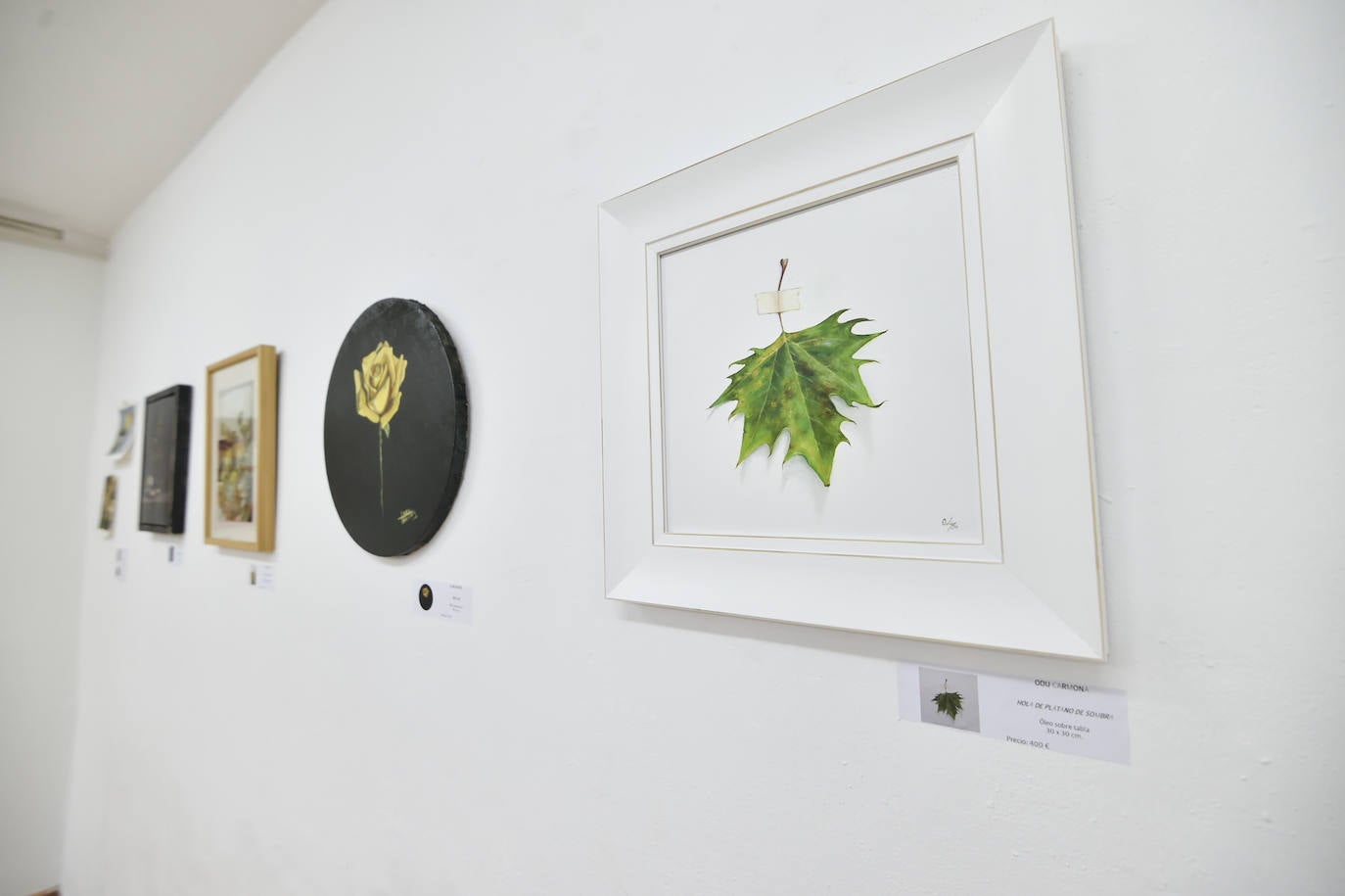 Fotos: Léucade ofrece pintura en vivo con el artista Cristóbal Pérez García