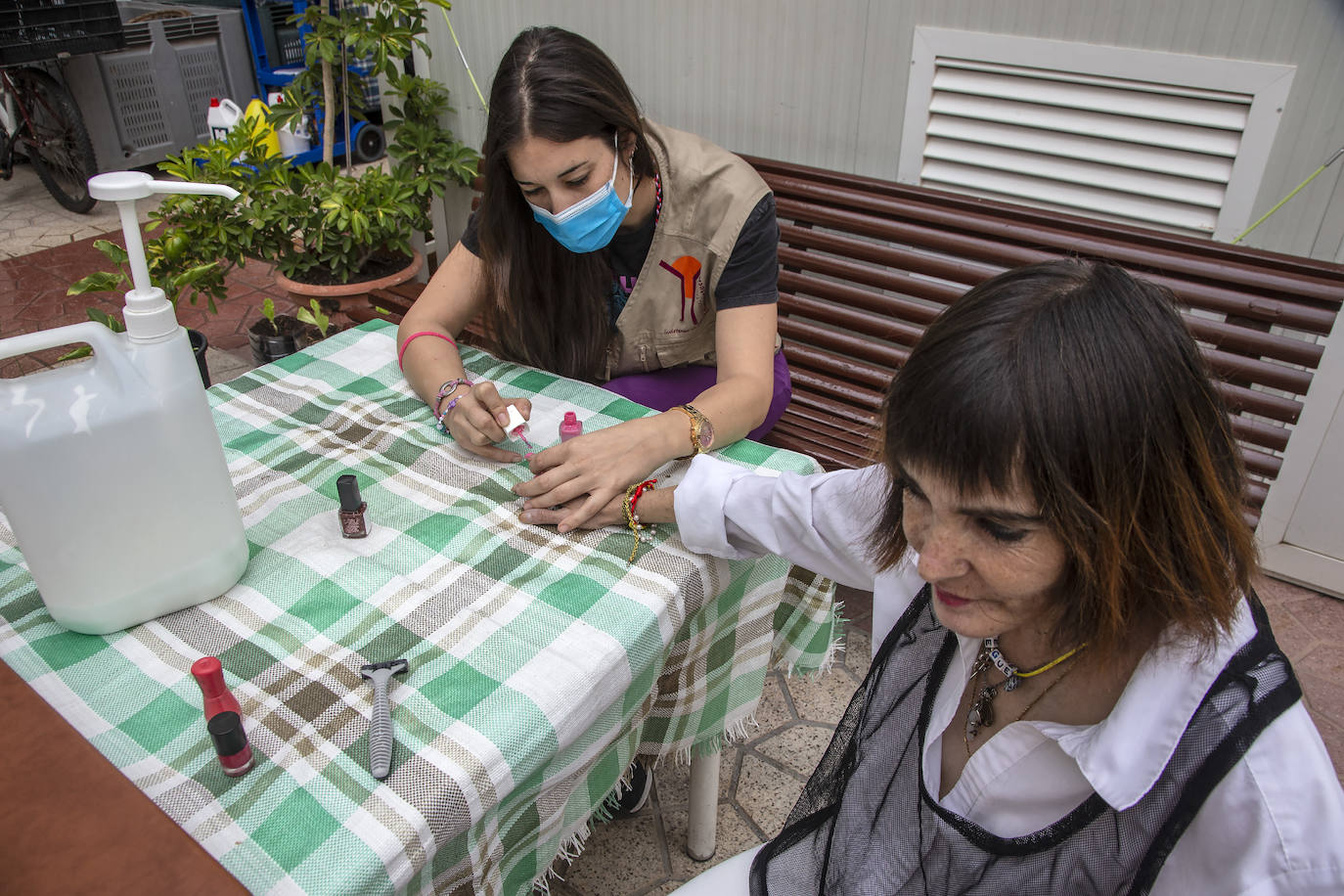 Fotos: Noelia Arroyo visita la Hospitalidad de Santa Teresa