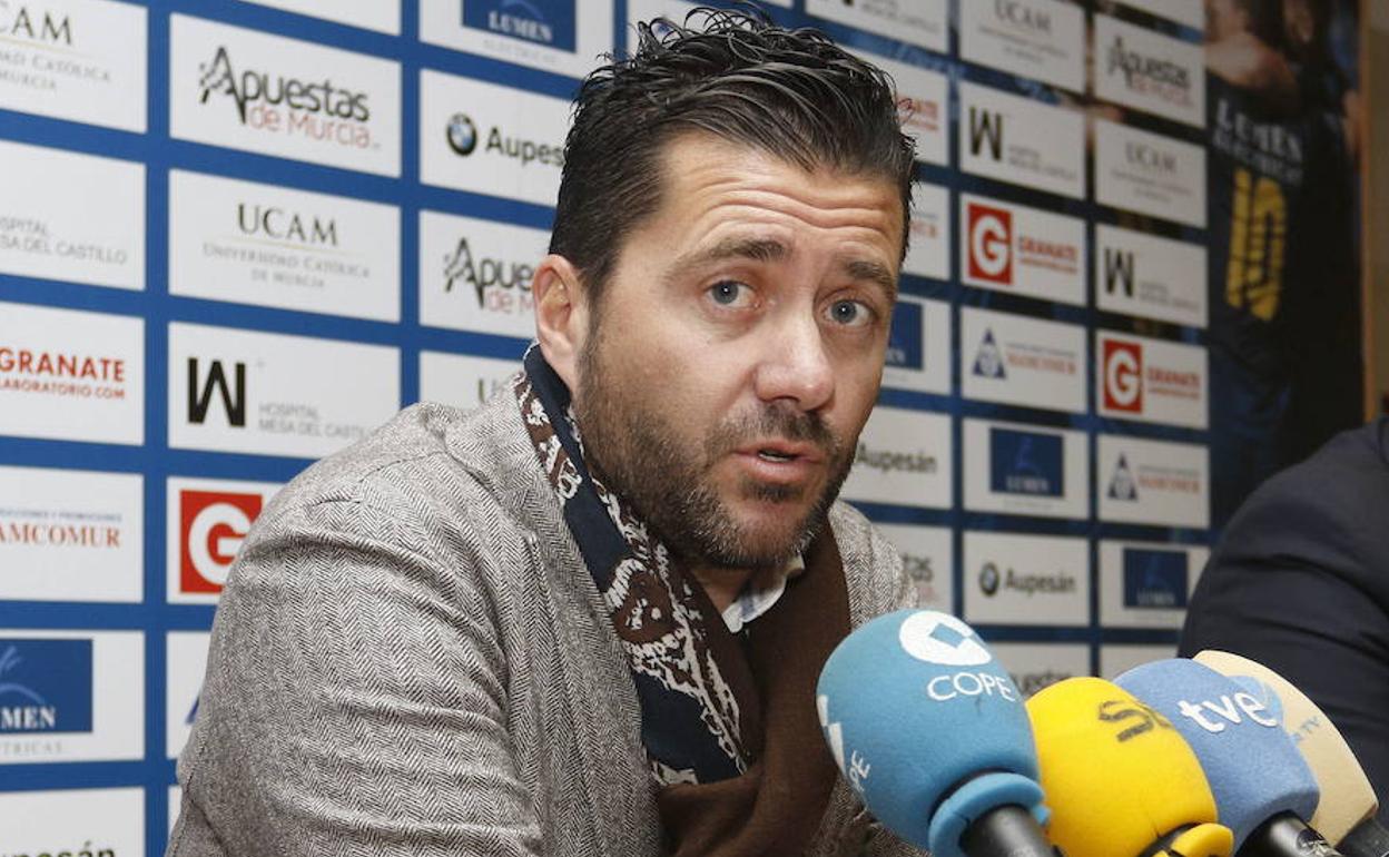 Pedro Reverte, director deportivo del UCAM, en una fotografía de archivo.