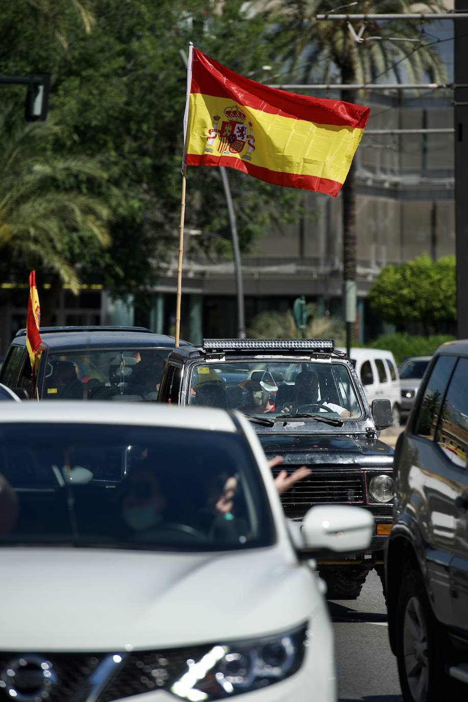 Fotos: Marcha &quot;por España y su libertad&quot; en Murcia