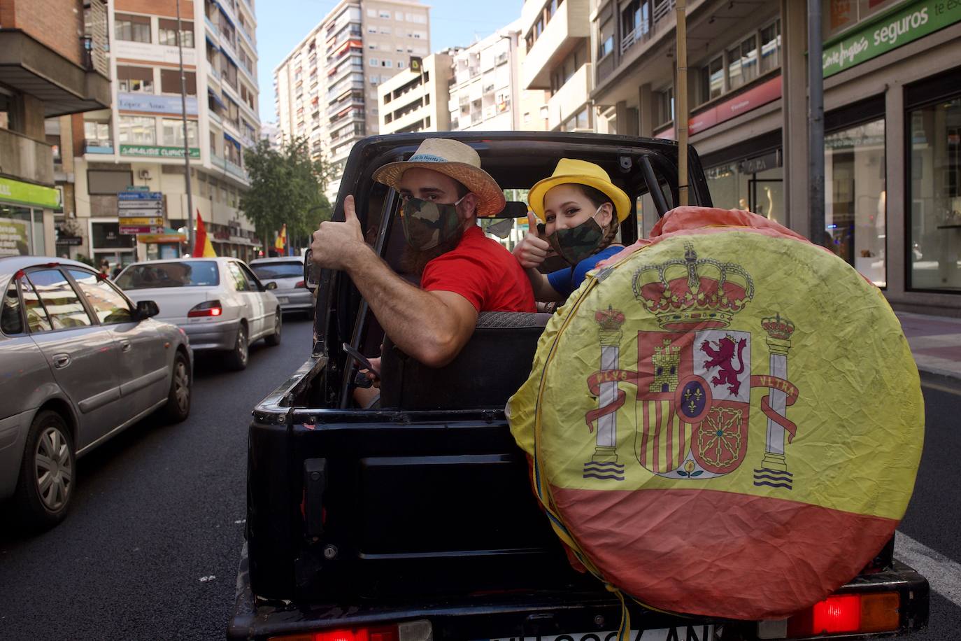 Fotos: Marcha &quot;por España y su libertad&quot; en Murcia