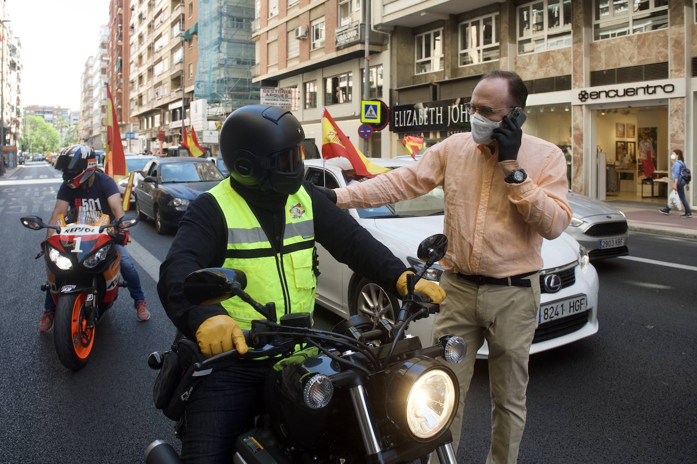 Fotos: Marcha &quot;por España y su libertad&quot; en Murcia