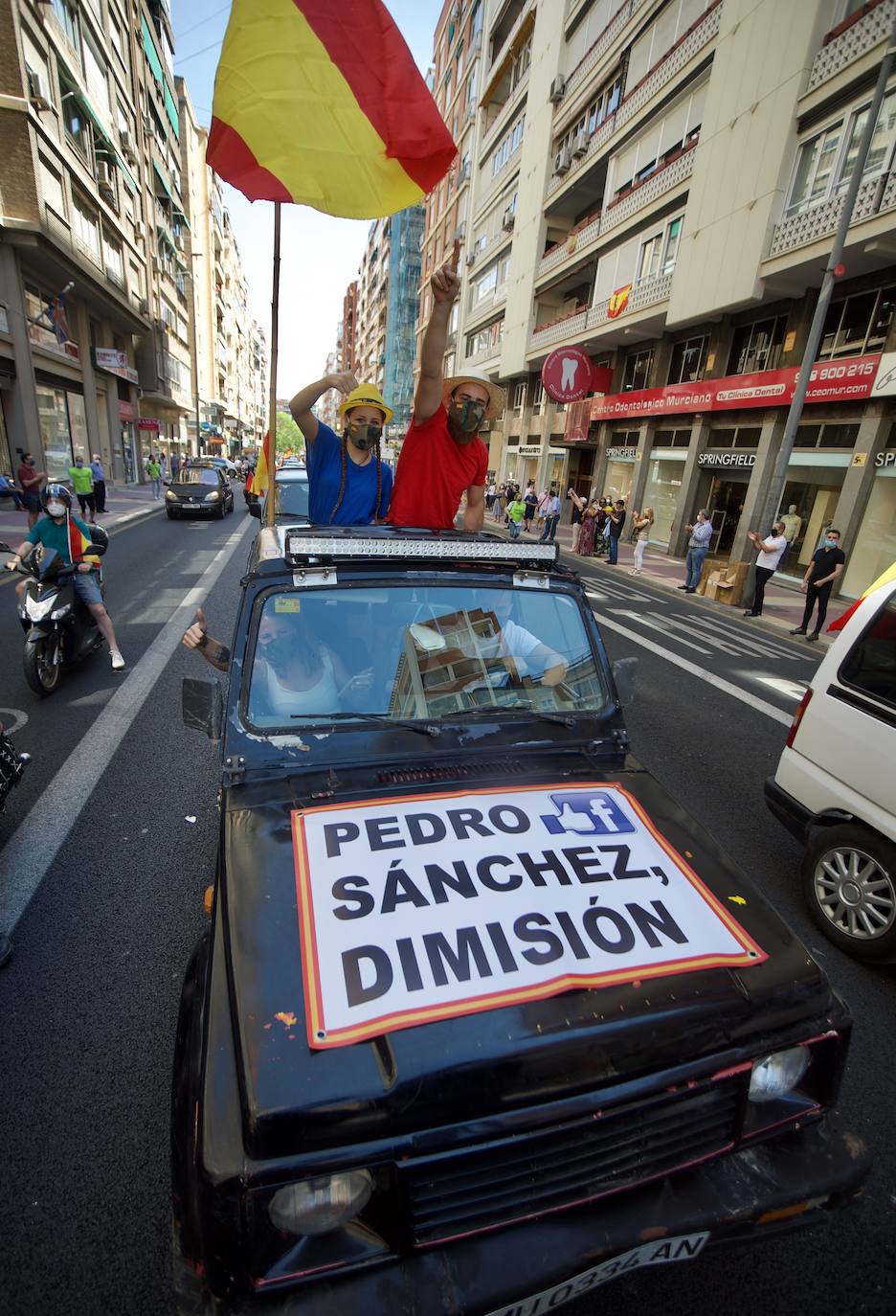 Fotos: Marcha &quot;por España y su libertad&quot; en Murcia