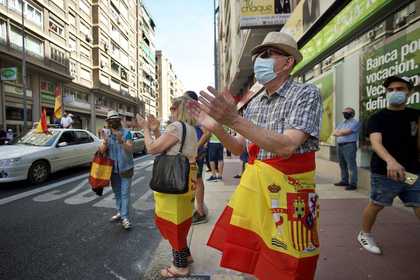 Fotos: Marcha &quot;por España y su libertad&quot; en Murcia