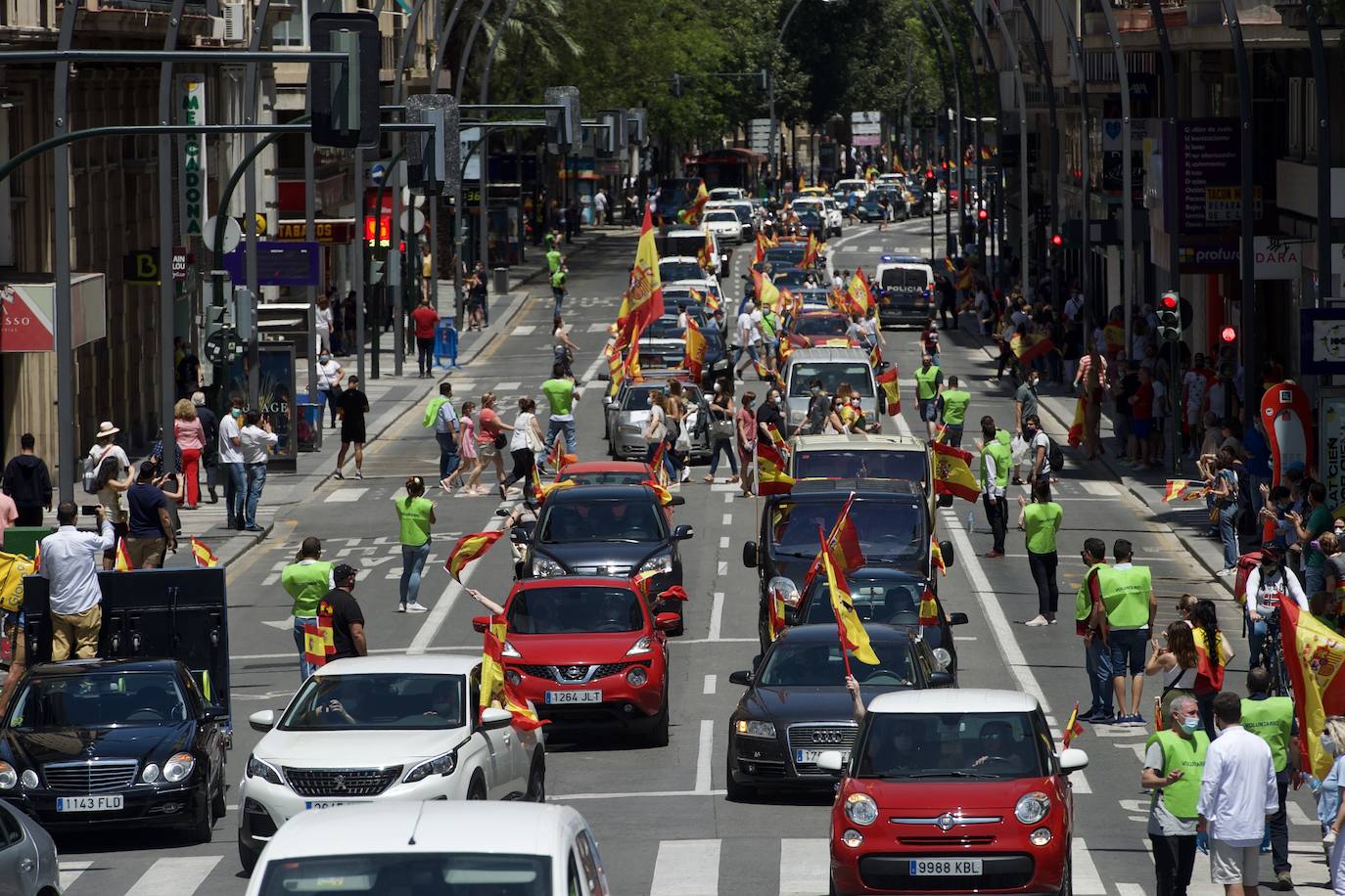 Fotos: Marcha &quot;por España y su libertad&quot; en Murcia