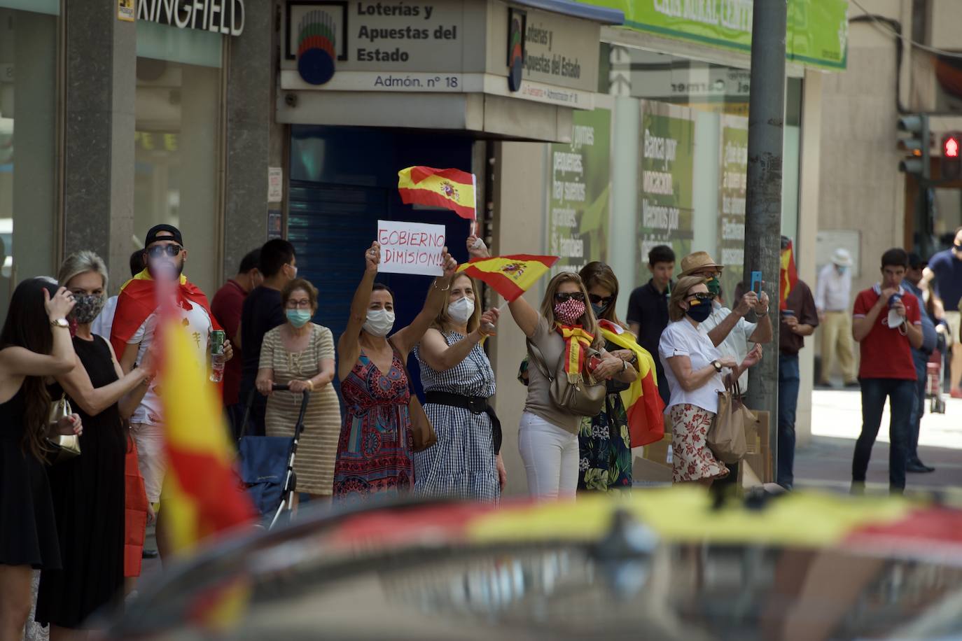 Fotos: Marcha &quot;por España y su libertad&quot; en Murcia