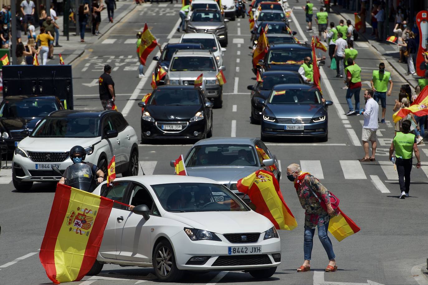 Fotos: Marcha &quot;por España y su libertad&quot; en Murcia