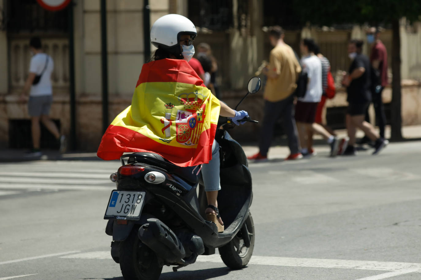 Fotos: Marcha &quot;por España y su libertad&quot; en Murcia