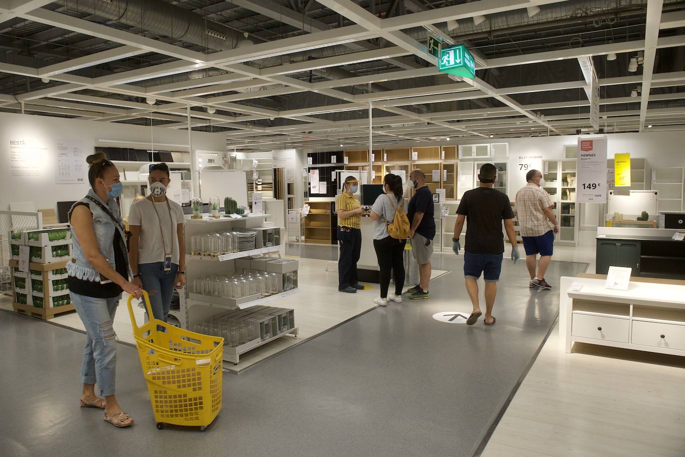 Fotos: Los centros comerciales vuelven tras más de dos meses