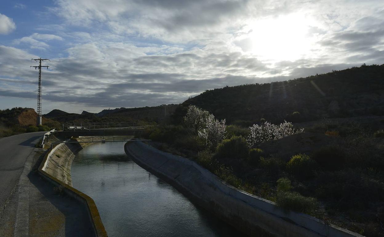 Tramo del Trasvase Tajo-Segura, en una fotografía de archivo.