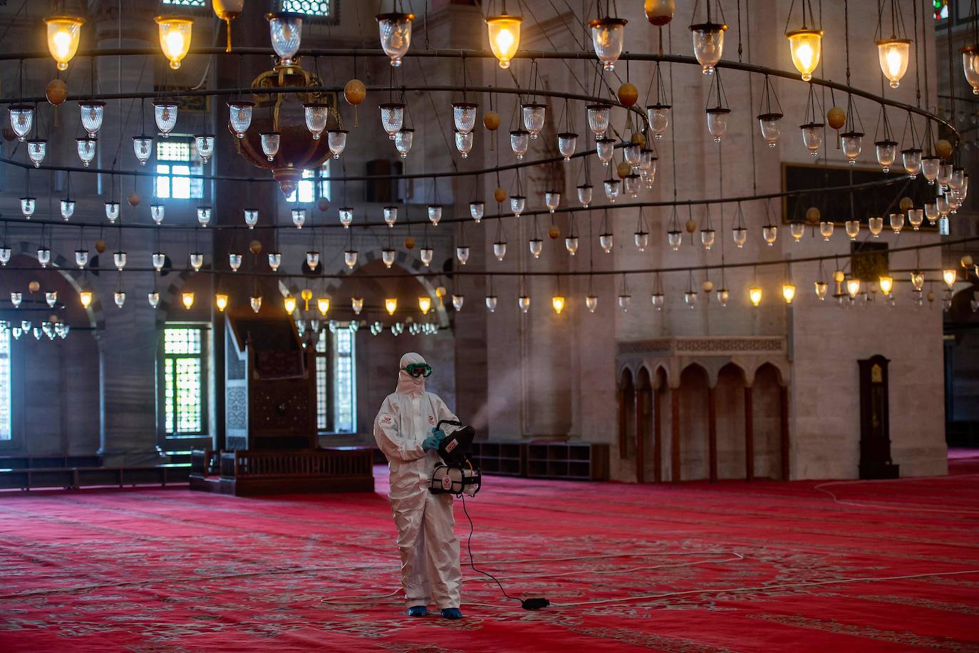 Fotos: La mezquita de Solimán abre sus puertas