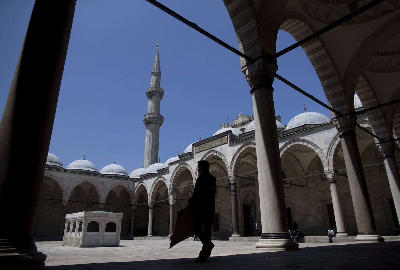 Fotos: La mezquita de Solimán abre sus puertas