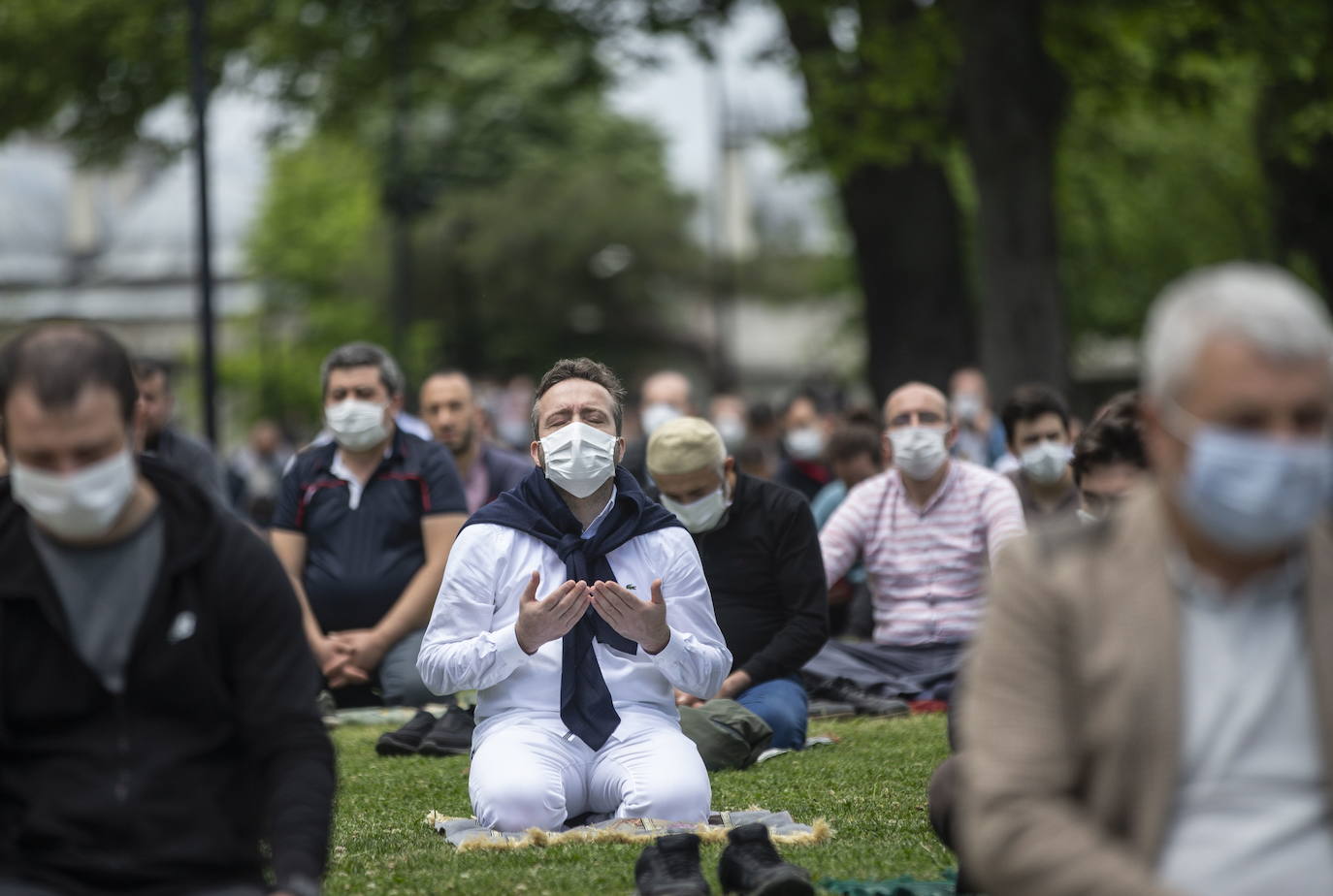 Fotos: La mezquita de Solimán abre sus puertas