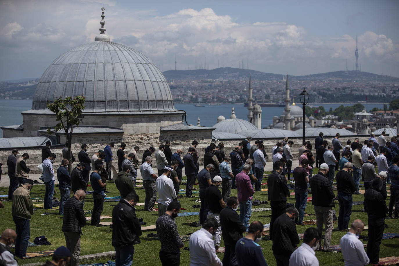 Fotos: La mezquita de Solimán abre sus puertas