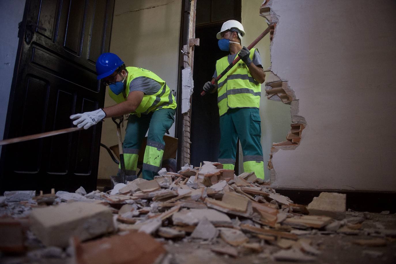 La intervención no se limitará al edificio, sino también a su entorno