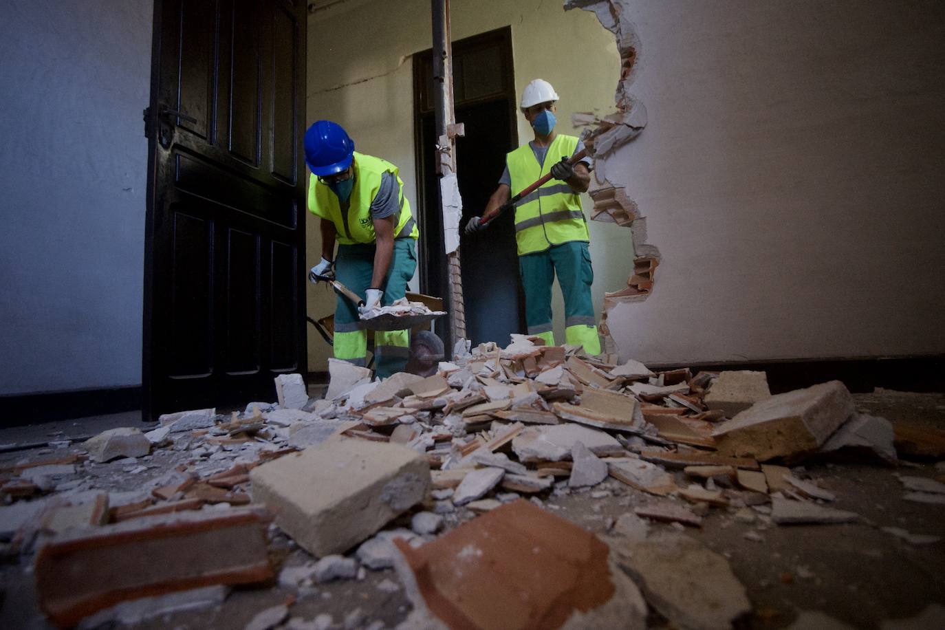 La intervención no se limitará al edificio, sino también a su entorno