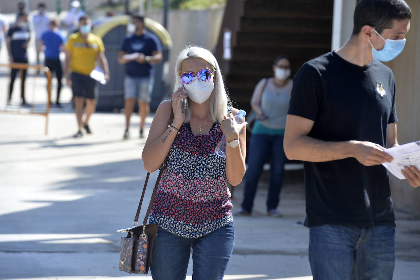 Fotos: Las pruebas de acceso a la Universidad para mayores estrenan el protocolo de seguridad