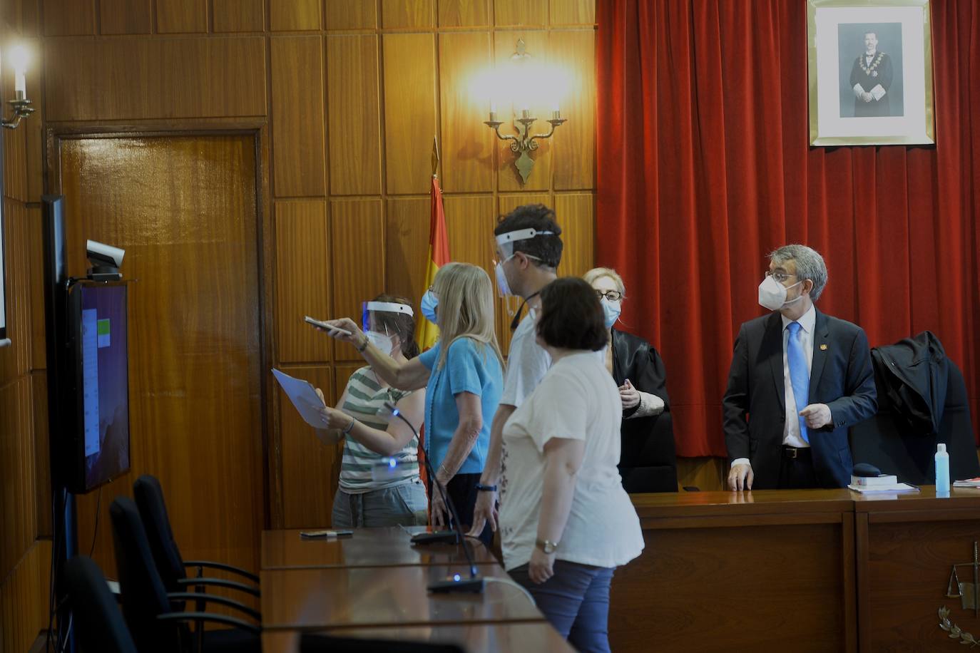 Fotos: La Audiencia Provincial de Murcia retoma los juicios