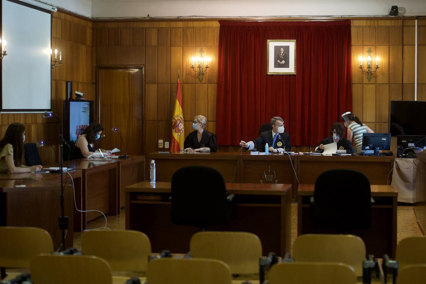 Fotos: La Audiencia Provincial de Murcia retoma los juicios