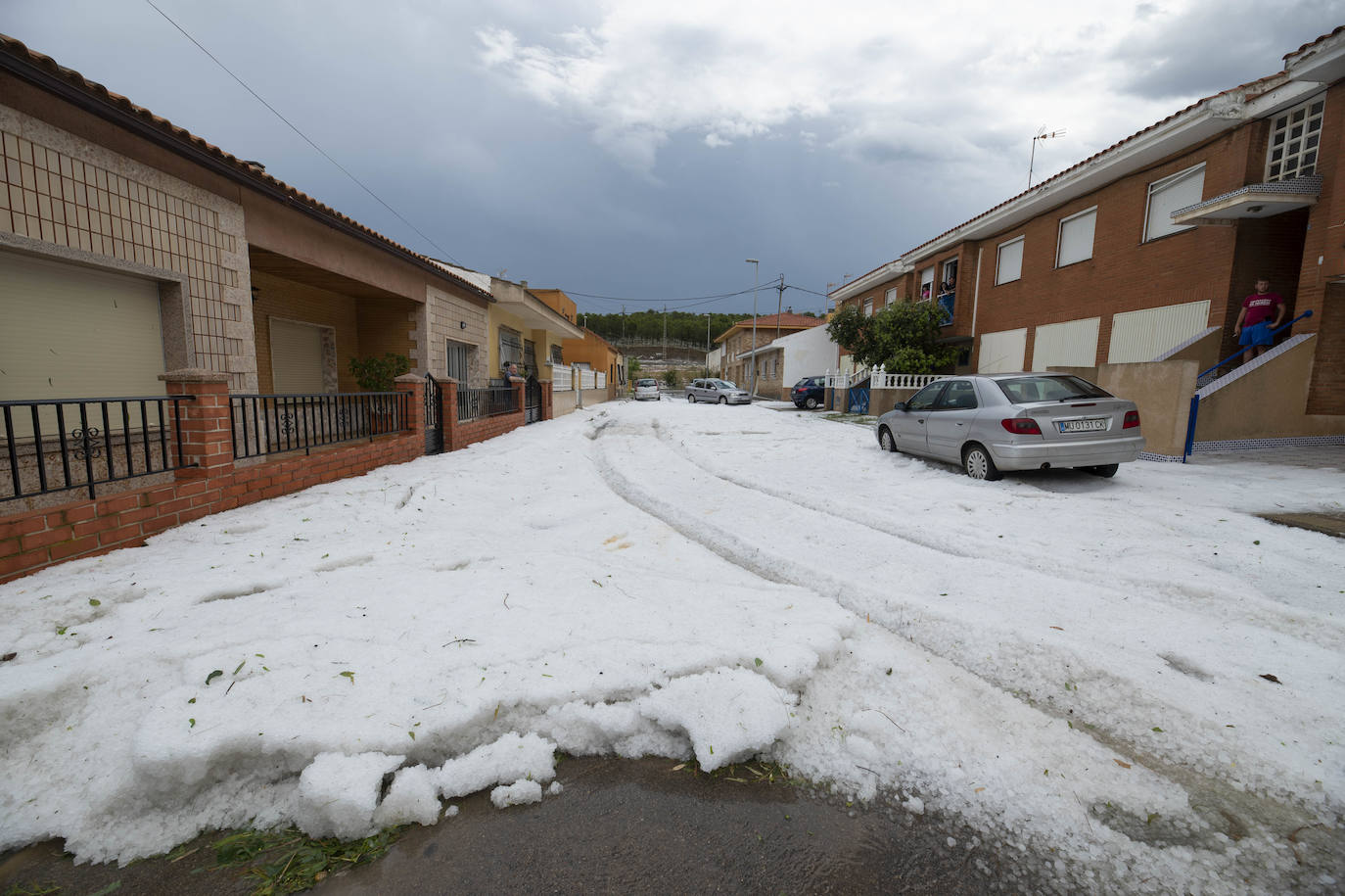 Fotos: Las lluvias provocan cinco accidentes y 68 incidencias en la Región