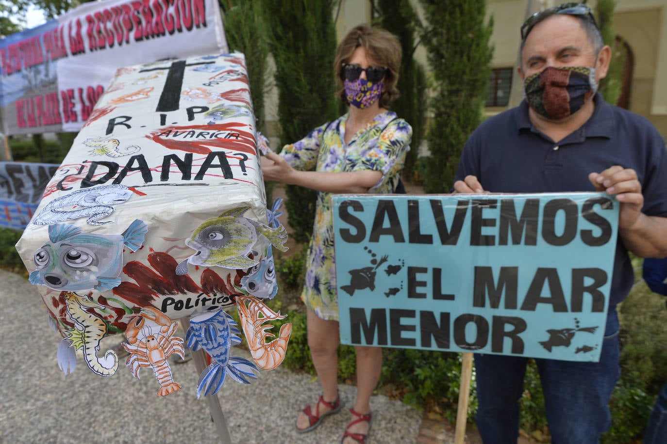 Fotos: Protesta por el Mar Menor