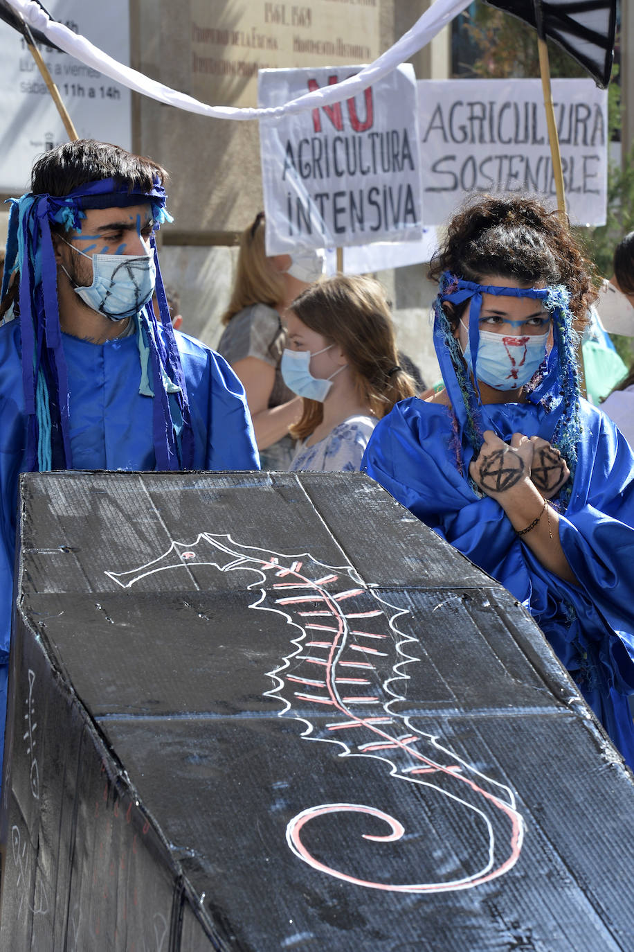 Fotos: Protesta por el Mar Menor