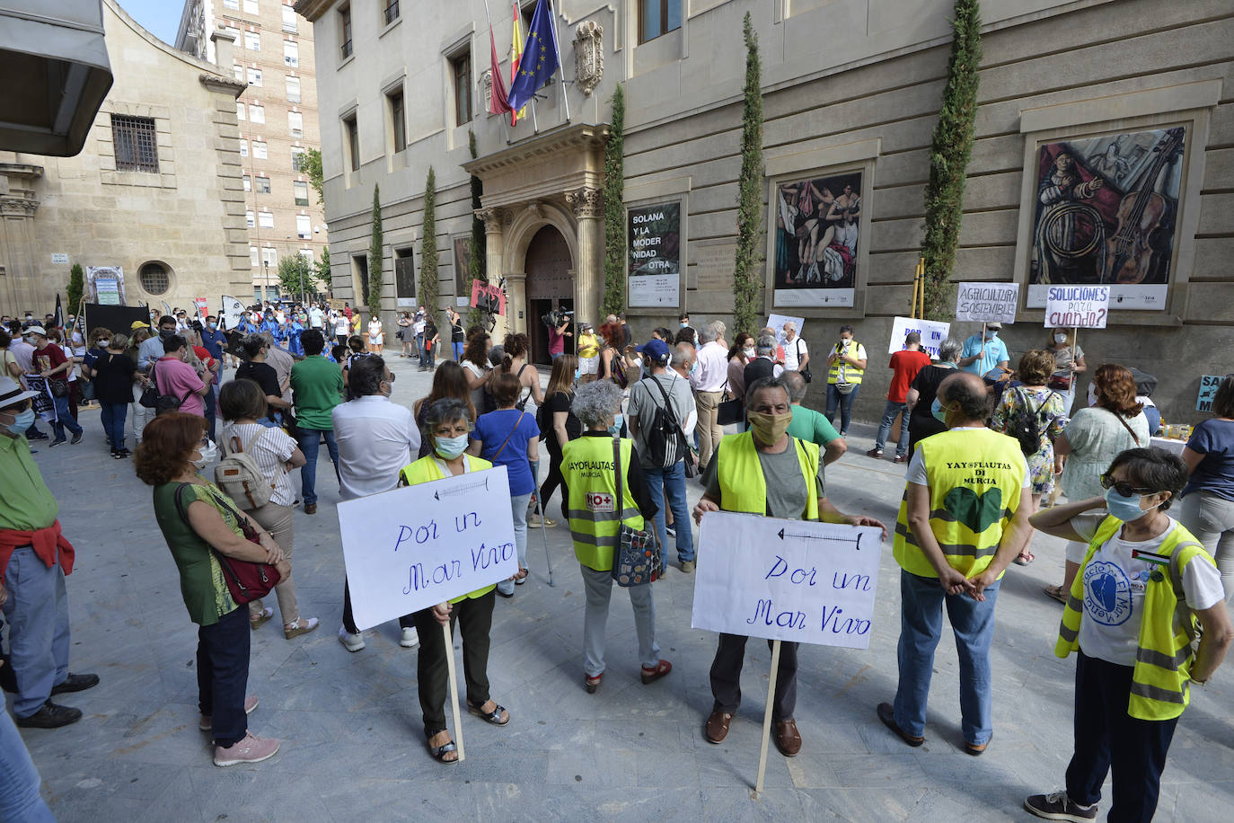 Fotos: Protesta por el Mar Menor