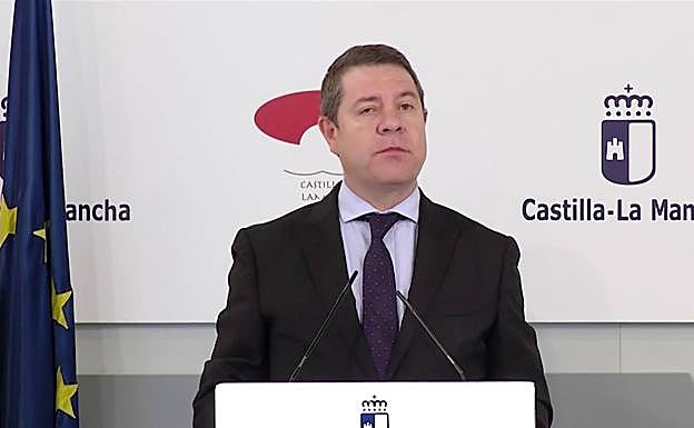 El presidente de Castilla-La Mancha, Emiliano García-Page. 